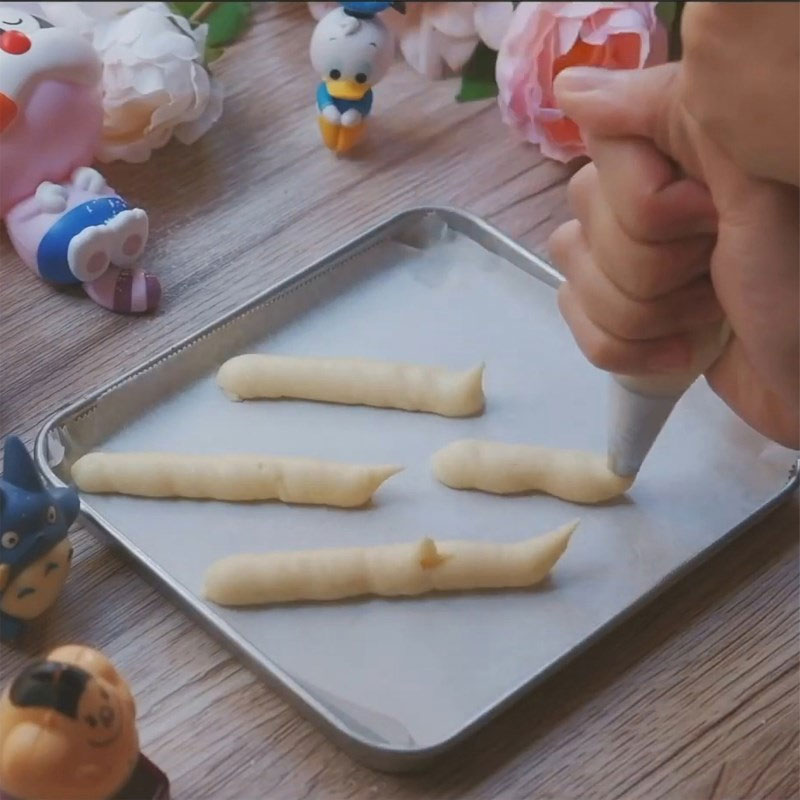 Tạo hình bánh lưỡi mèo Tạo hình bánh lưỡi mèo