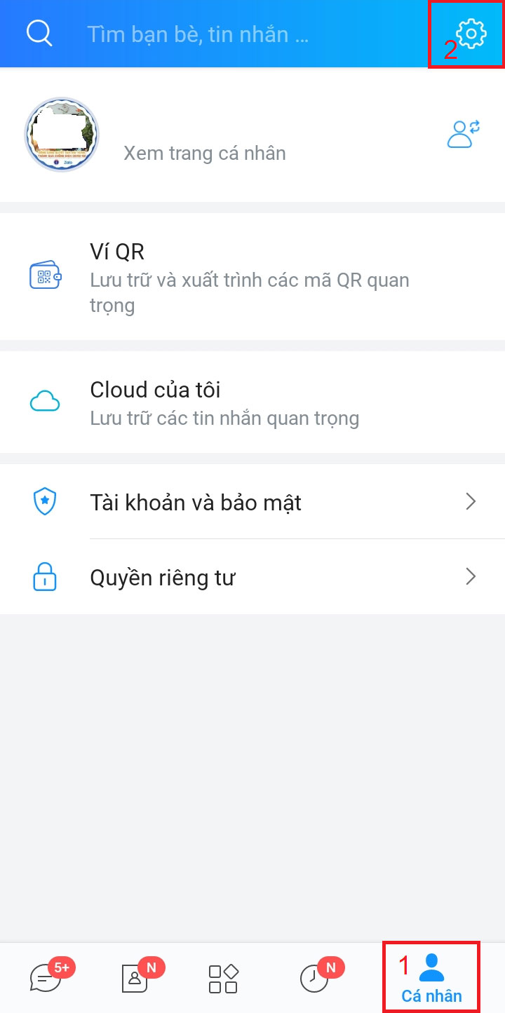 Cách đổi nhạc chuông Zalo