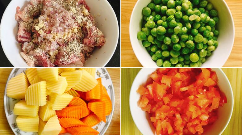 Cách nấu lagu sườn heo nước cốt dừa