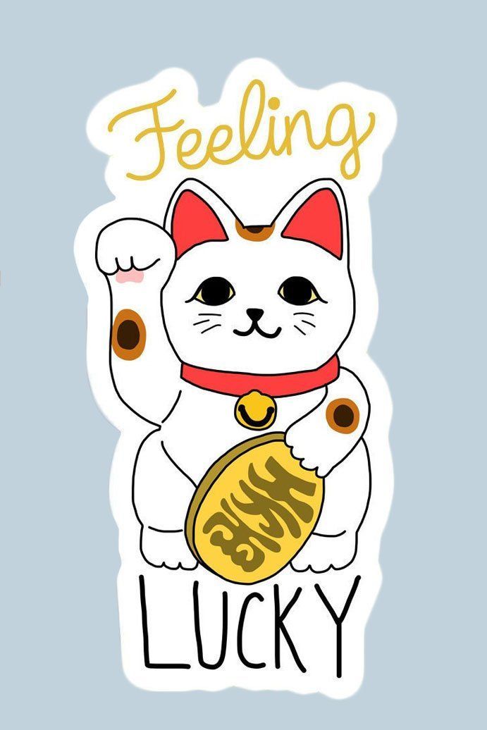 Hình nền mèo thần tài chất