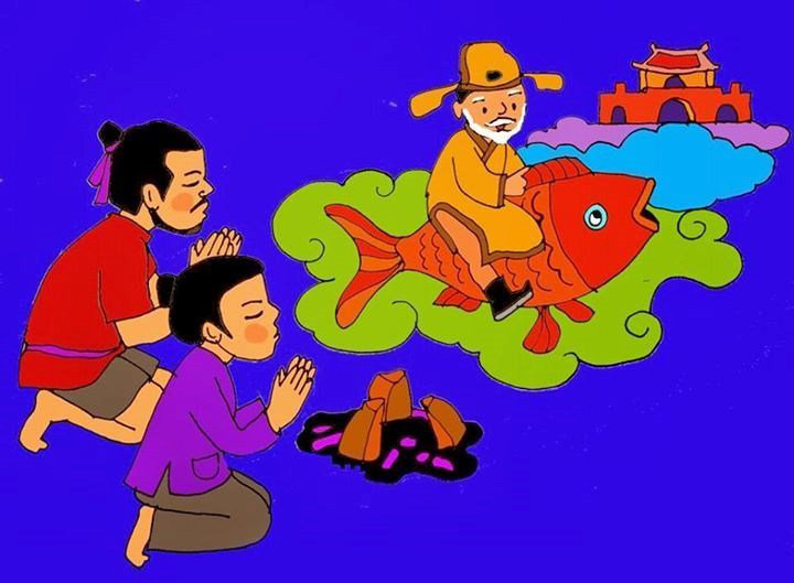 Hình ảnh tiễn ông Táo về trời Hình ảnh tiễn ông Táo về trời