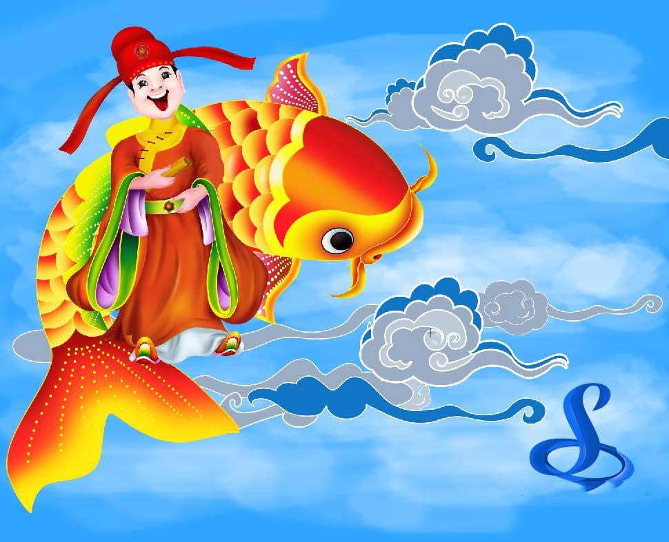 Hình ảnh đưa ông Táo về trời Hình ảnh đưa ông Táo về trời