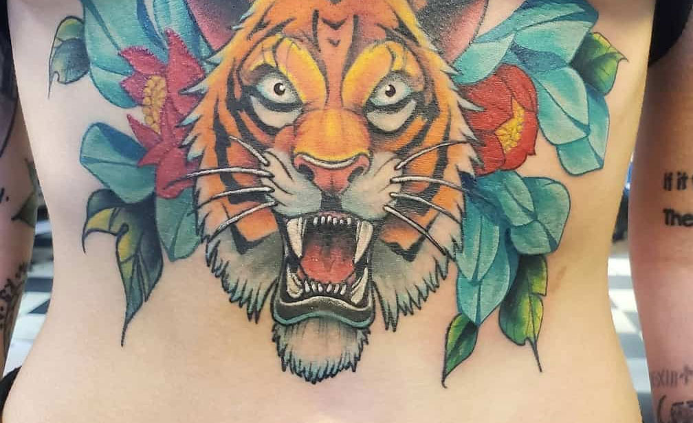 Hình xăm hổ cho nam Hình xăm hổ cho nam