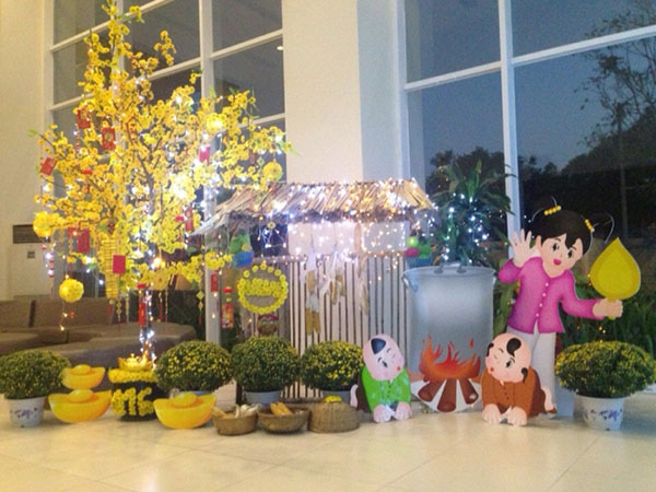 Hình ảnh trang trí Tết cổ truyền nhất