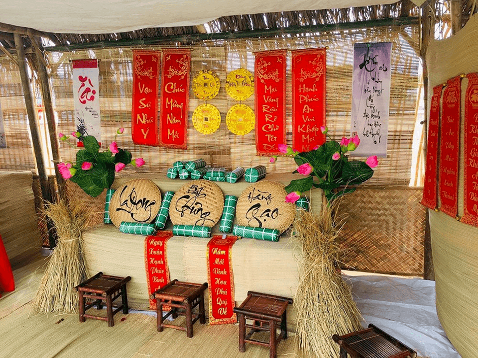 Hình ảnh trang trí Tết cổ truyền nhất