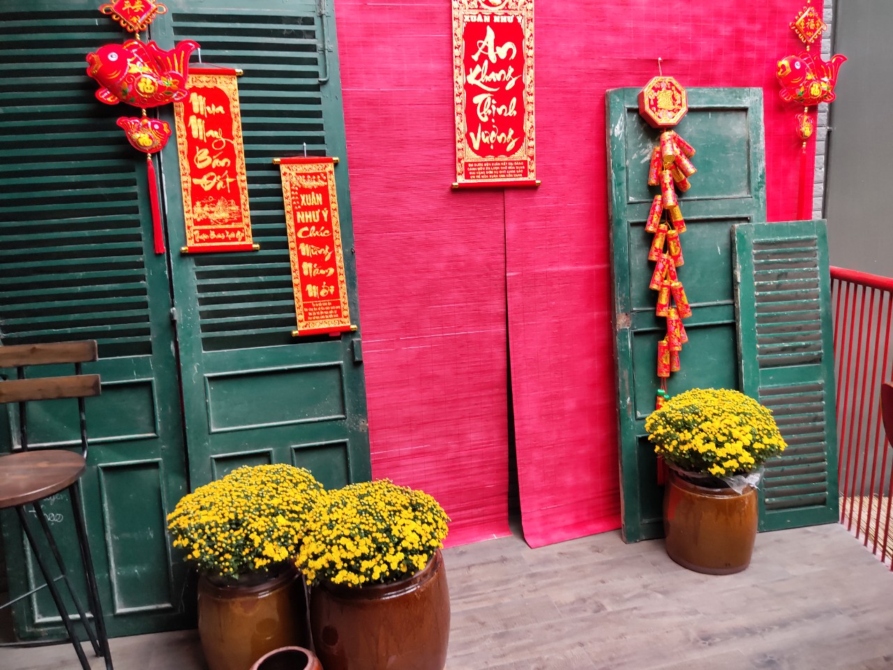 Hình ảnh trang trí Tết cổ truyền nhất