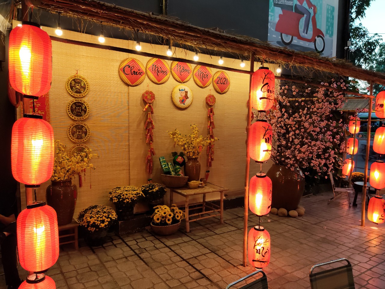 Hình ảnh trang trí Tết cổ truyền nhất