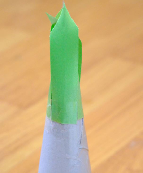 Cách làm quả thơm bằng kẹo Oishi