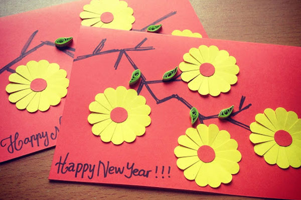 Cách làm thiệp chúc Tết 3D 2024