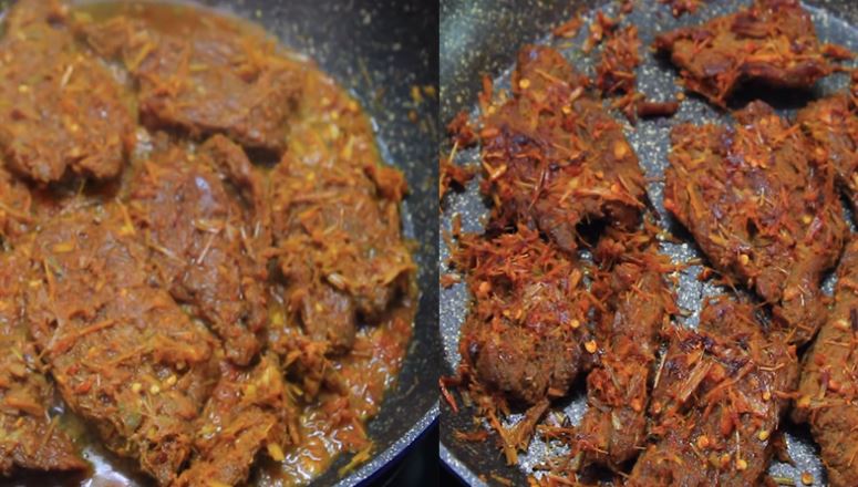 Cách làm khô bò miếng phơi nắng