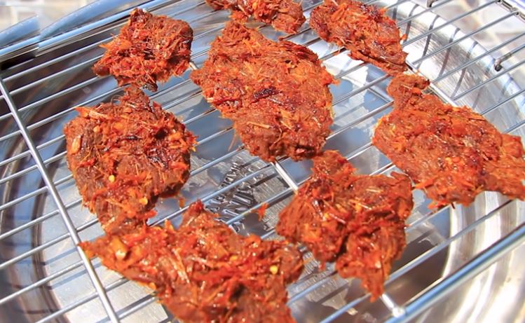 Cách làm khô bò miếng phơi nắng