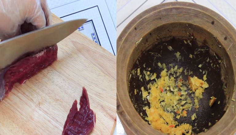 Cách làm khô bò miếng phơi nắng