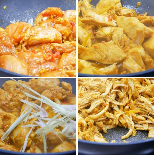 Cách làm khô gà cháy bơ tỏi bằng lò nướng