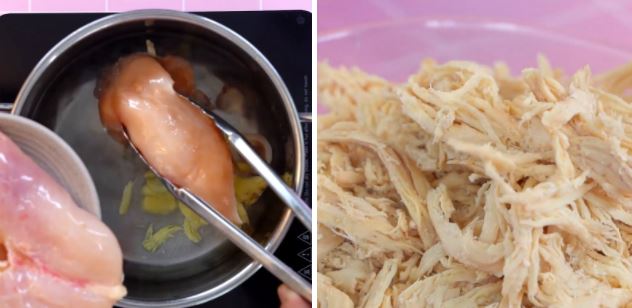 Cách làm khô gà cháy tỏi bằng chảo