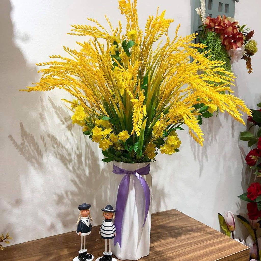 Cách cắm hoa lúa mạch Cách cắm hoa lúa mạch