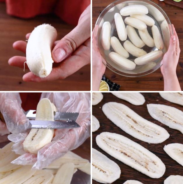 Cách làm chuối ngào đường bằng chuối chín