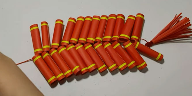 Cách làm tràng pháo