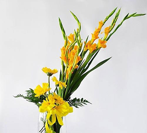 Cách cắm hoa lay ơn và cúc Cách cắm hoa lay ơn và cúc