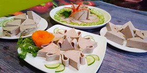 5 Cách cắt giò đẹp, cách thái giò nghệ thuật