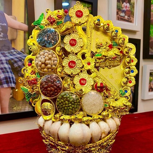 Mẫu tháp tỏi cúng ông Địa, Thần Tài đẹp nhất