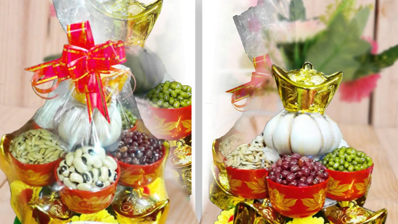 Mẫu tháp tỏi cúng ông Địa, Thần Tài đẹp nhất