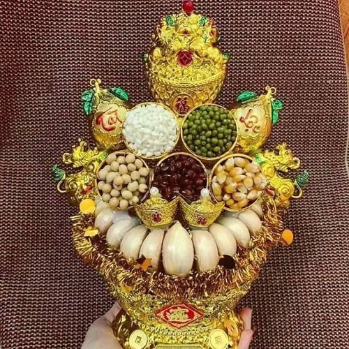 Mẫu tháp tỏi cúng ông Địa, Thần Tài đẹp nhất