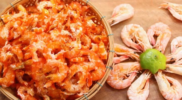 Cách làm tôm khô 1 nắng