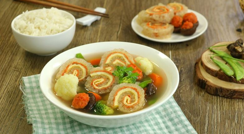 Cách nấu canh bóng bì thập cẩm miền Bắc