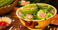 3 Cách nấu canh khổ qua nhồi thịt không bị đắng, giữ màu xanh ngon nhất
