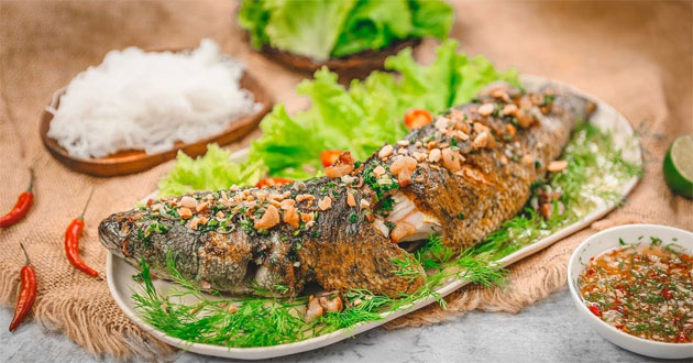 Cá lóc nướng