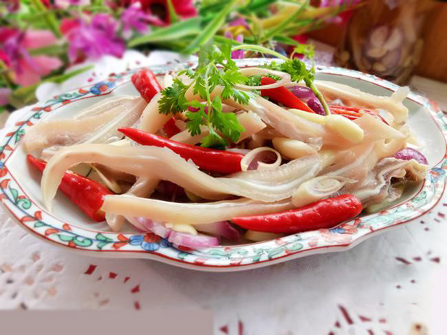 Cách làm tai heo ngâm mắm chua ngọt