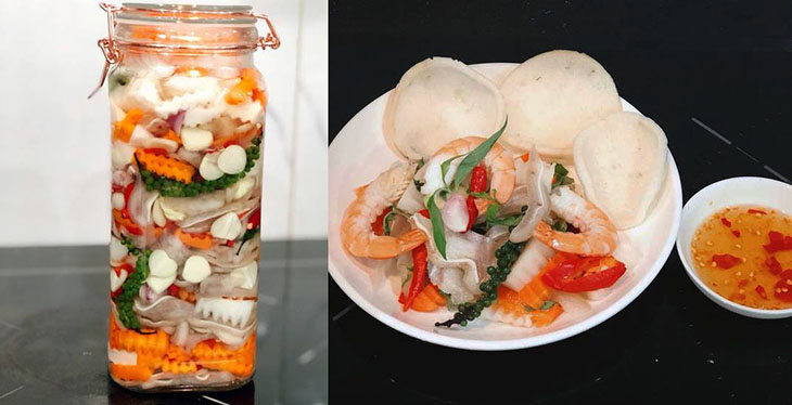 Cách làm tai heo ngâm cải chua ngọt