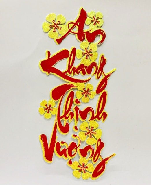 Mẫu chữ An khang thịnh vượng Mẫu chữ An khang thịnh vượng