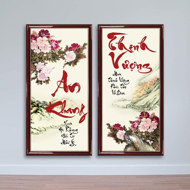 Mẫu chữ An khang thịnh vượng Mẫu chữ An khang thịnh vượng