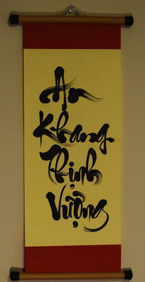 Mẫu chữ An khang thịnh vượng Mẫu chữ An khang thịnh vượng