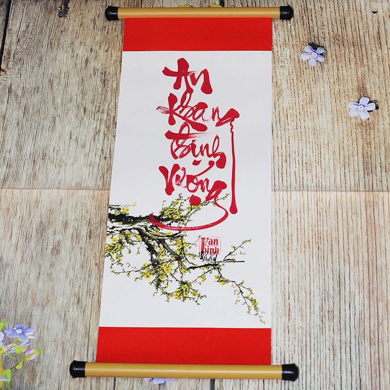 Mẫu chữ An khang thịnh vượng Mẫu chữ An khang thịnh vượng