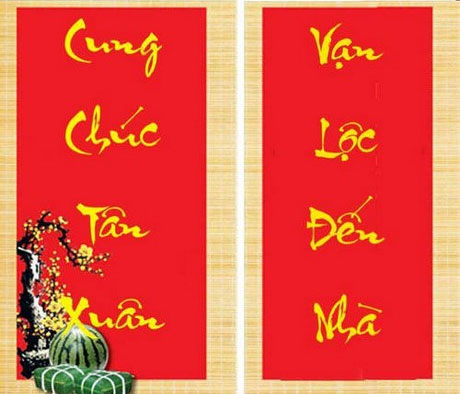 Câu chúc Tết 4 chữ Câu chúc Tết 4 chữ