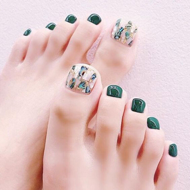 Mẫu móng chân đẹp