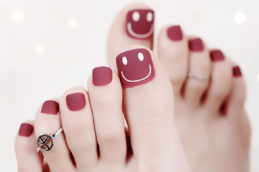 Mẫu móng chân đẹp