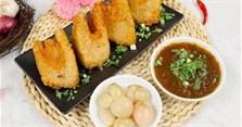Cách rán bánh chưng bằng nồi chiên không dầu nhanh, không ngấy mỡ
