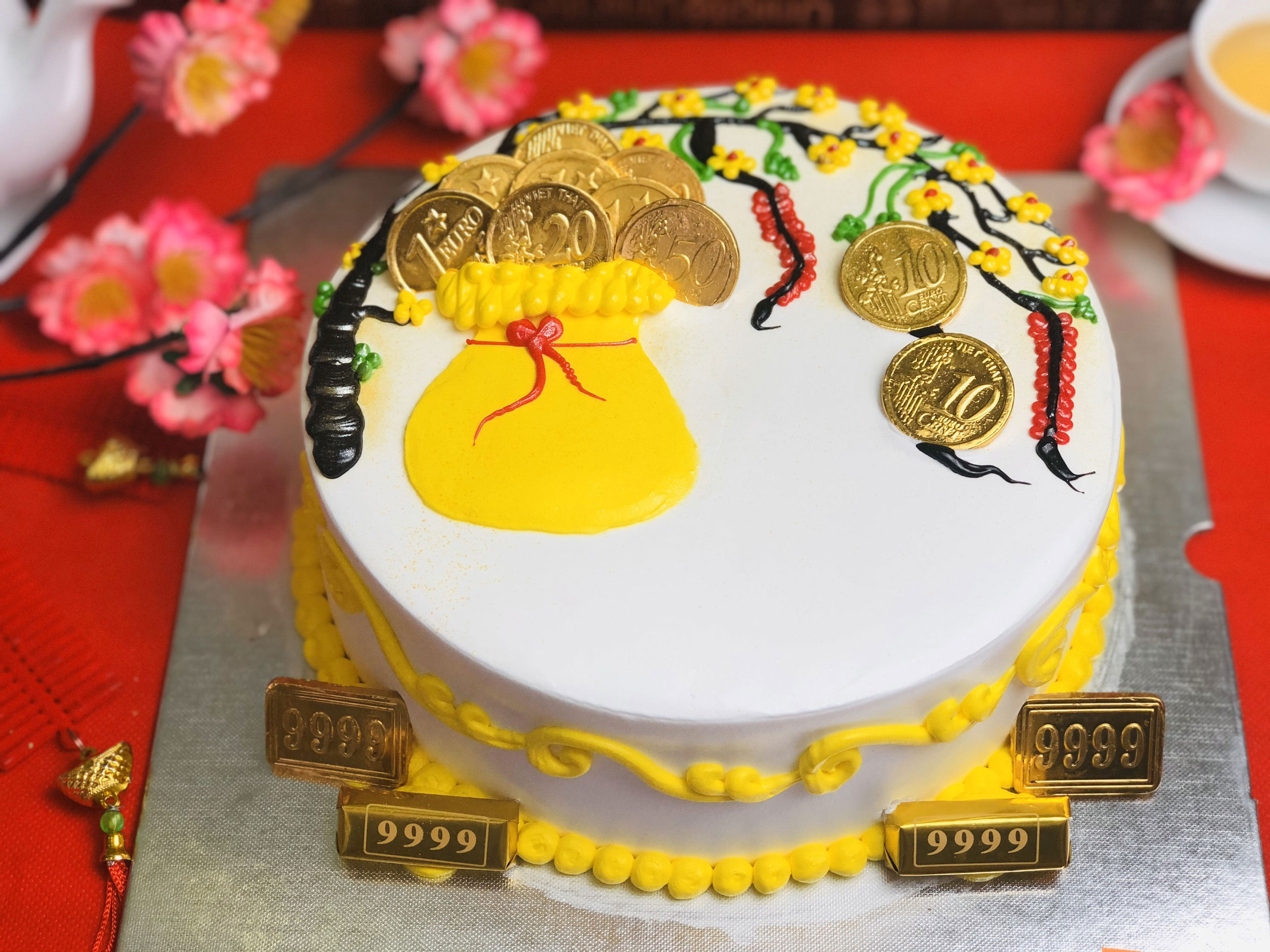 Bánh kem khai trương