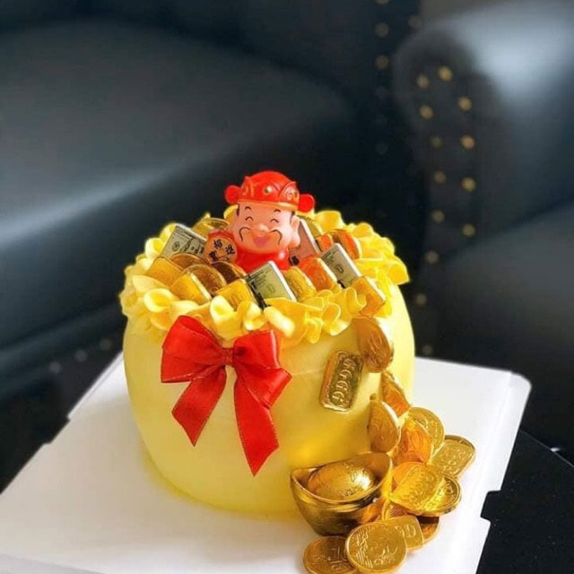 Bánh kem khai trương