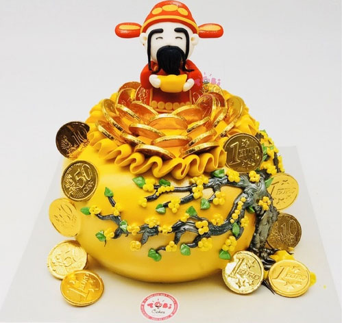 Bánh kem khai trương