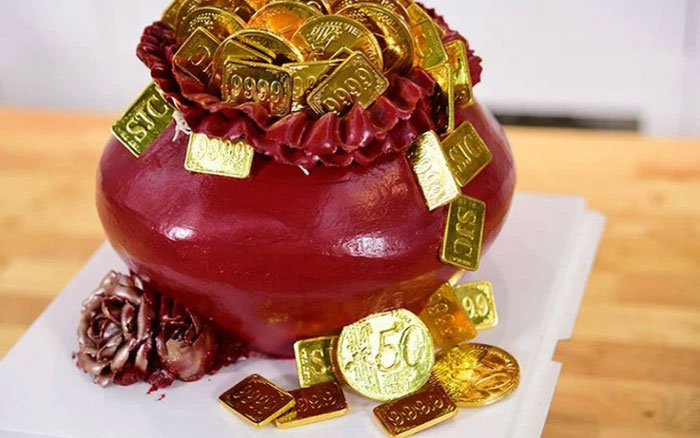 Bánh kem khai trương