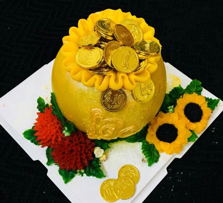 Bánh kem khai trương