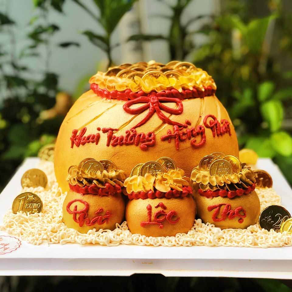 Bánh kem khai trương