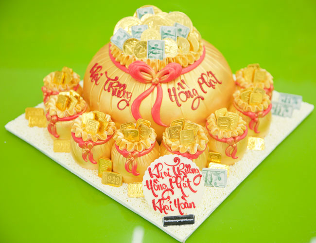 Bánh kem khai trương