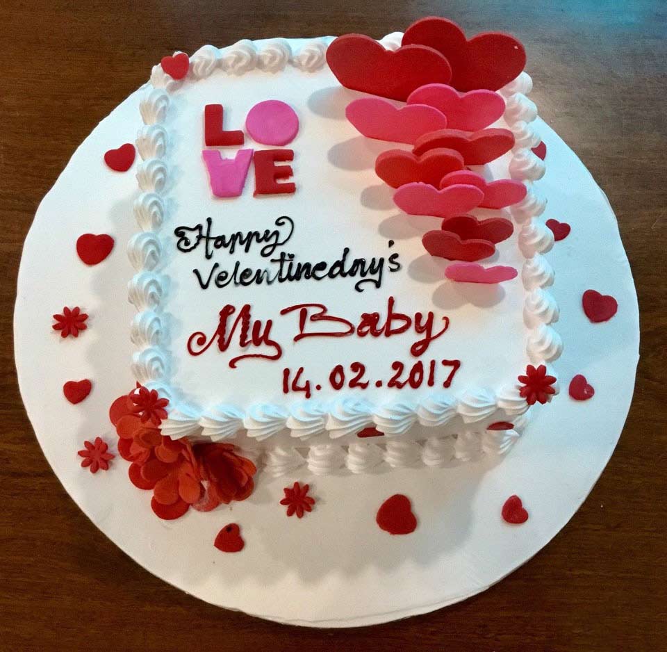 Mẫu bánh Valentine đẹp, đơn giản Mẫu bánh Valentine đẹp, đơn giản