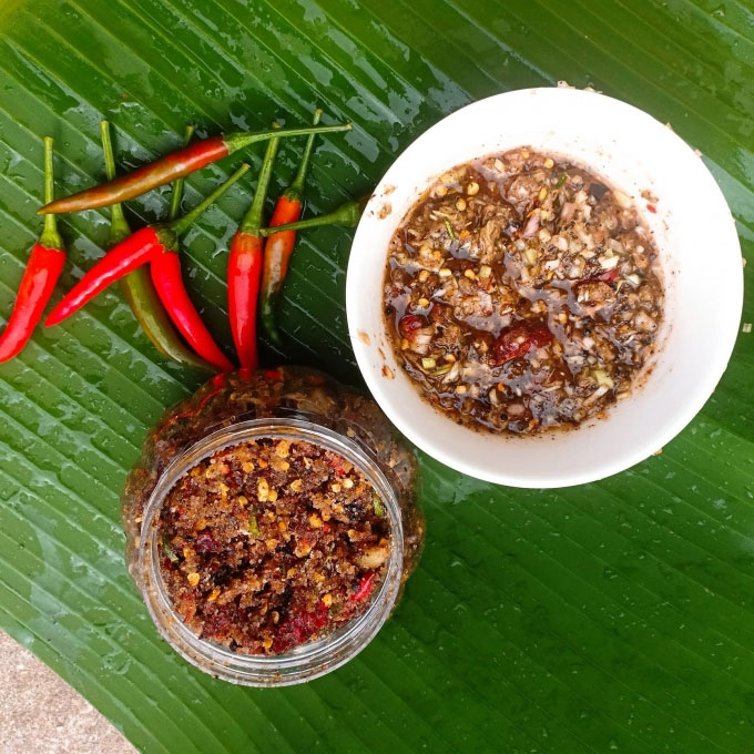 Nước chấm nhót Nước chấm nhót