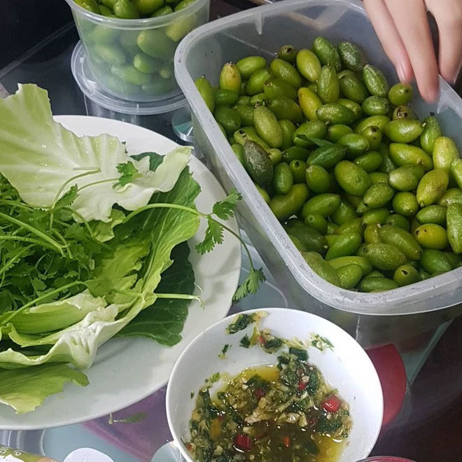 Nước chấm nhót Nước chấm nhót